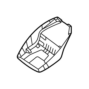 Hyundai 99217-K2000 Cover-Front View Camera 99217-K2000 Hyundai Cover-Front View Camera Illustration 1 of 1