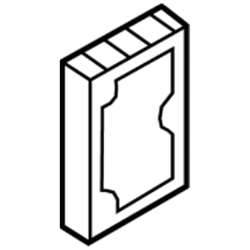 Hyundai 96370-3M100 Extension Amp Assembly-Audio 96370-3M100 Hyundai Extension Amp Assembly-Audio Illustration 1 of 1