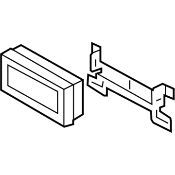 Hyundai 96563-3M850 Monitor Assembly-A/V Front 96563-3M850 Hyundai Monitor Assembly-A/V Front Illustration 1 of 1