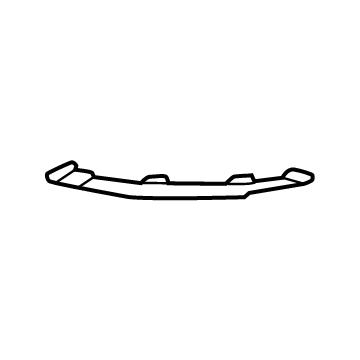 Hyundai 865A1-L1510 PIECE-FR BUMPER GRILLE,LH 865A1-L1510 Hyundai PIECE-FR BUMPER GRILLE,LH Illustration 1 of 1