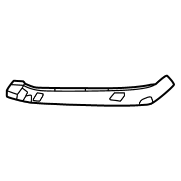 Hyundai 865E2-L1500 BRACKET-FR BUMPER SIDE SUPT,RH 865E2-L1500 Hyundai BRACKET-FR BUMPER SIDE SUPT,RH Illustration 1 of 1