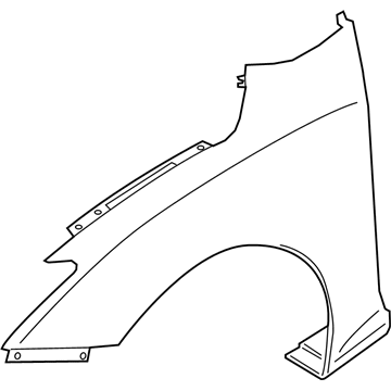 Hyundai Veloster N Fender - 66321-J3010