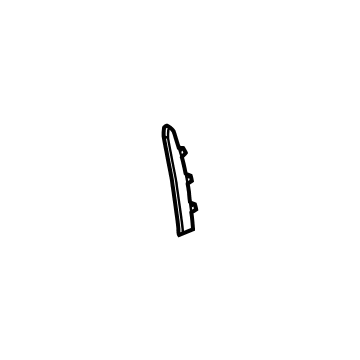 Hyundai 865J5-N9SA0 GARNISH ASSY-FR BUMPER UPR,LH 865J5-N9SA0 Hyundai GARNISH ASSY-FR BUMPER UPR,LH Illustration 1 of 1