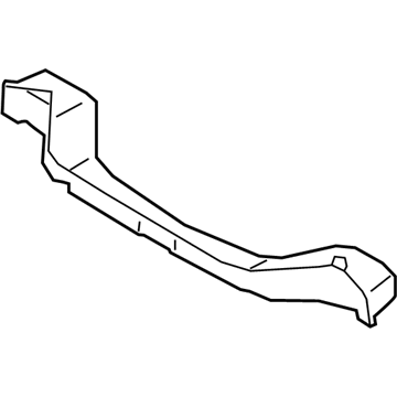 86631-S2000 Hyundai Beam Rear Bumper Illustration 1 of 1
