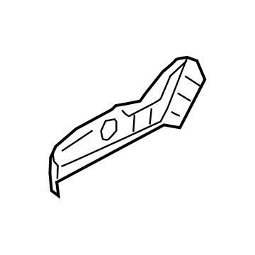 Hyundai 88021-BE000-NNB Front Outer Seat Shield Cover Right Hand 88021-BE000-NNB Hyundai Front Outer Seat Shield Cover Right Hand Illustration 1 of 1