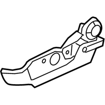 88010-2M011-9P Hyundai Outer Driver Seat Shield Cover Illustration 1 of 1