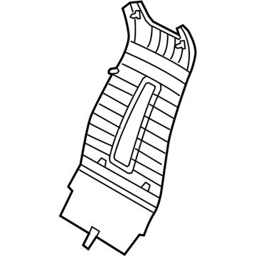 88391-2M600-9P Hyundai Front Back Board Assembly (Driver) Illustration 1 of 1