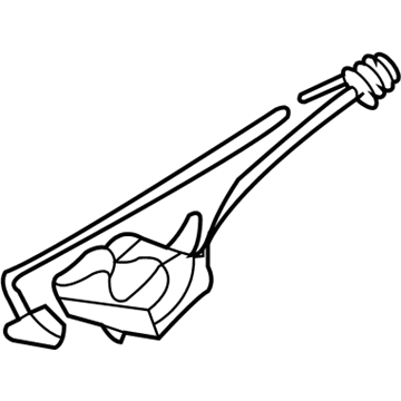 83475-4D101 Hyundai Drive Unit Assembly-Power Sliding Door Illustration 1 of 1