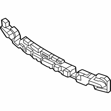 Hyundai 86521-BF100 Front Bumper Energy Absorber 86521-BF100 Hyundai Front Bumper Energy Absorber Illustration 1 of 1