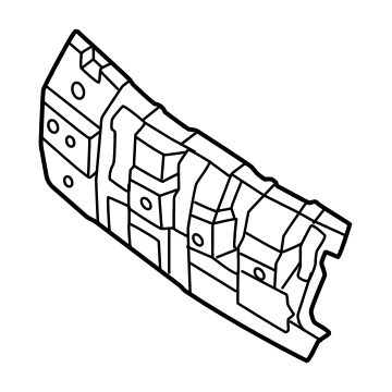 Hyundai 86535-BF000 REINF ASSY-FR BUMPER LWR 86535-BF000 Hyundai REINF ASSY-FR BUMPER LWR Illustration 1 of 1