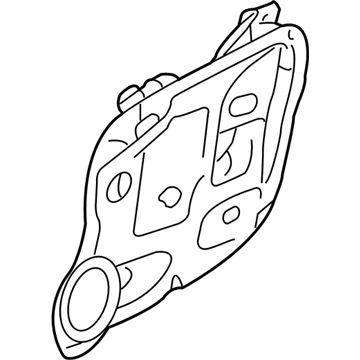 Hyundai Santa Fe Window Regulator - 83471-2B000