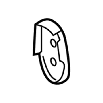 89149-26000-FB Hyundai Cover-Shield Rear Seat RECLINE Illustration 1 of 1