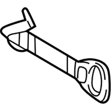 89591-26100-FB Hyundai Knob Assembly-Rear Seat Back Recline Illustration 1 of 1