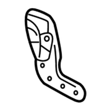 89690-26100 Hyundai Recliner Assembly-Rear Seat RH Illustration 1 of 1
