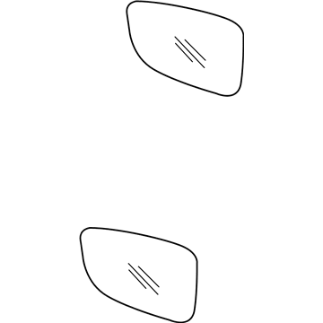 Hyundai Veloster Car Mirror - 87621-2V310