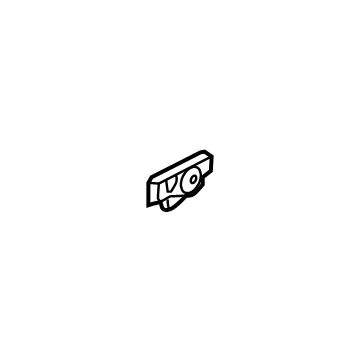 82412-3T000 Hyundai Holder-Front Door Window Glass Illustration 1 of 1