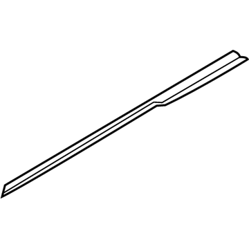 83905-4D000 Hyundai Cover Assembly-Rail, LH Illustration 1 of 1