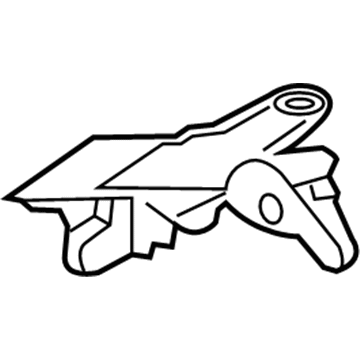 Hyundai 92197-2M510 Bracket Assembly-Head Lamp Mounting,LH 92197-2M510 Hyundai Bracket Assembly-Head Lamp Mounting,LH Illustration 1 of 1