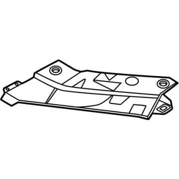 Hyundai 92151-R6000 BRKT-HEAD LAMP,LH 92151-R6000 Hyundai BRKT-HEAD LAMP,LH Illustration 1 of 1