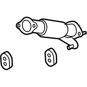 2009 Hyundai Santa Fe Exhaust Pipe - 28610-1U300