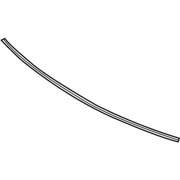 Hyundai 87220-G2000 Lip Assembly-Rear Spoiler Center 87220-G2000 Hyundai Lip Assembly-Rear Spoiler Center Illustration 1 of 1