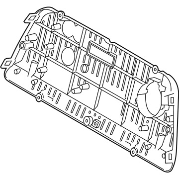 Hyundai 94365-G2200 Case Rear 94365-G2200 Hyundai Case Rear Illustration 1 of 1