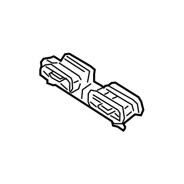 Hyundai 97450-D2AA0 Duct-Center Air Vent,LH 97450-D2AA0 Hyundai Duct-Center Air Vent,LH Illustration 1 of 1