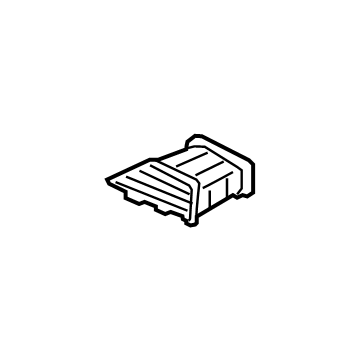 97490-D2AA0-4X Hyundai Side Air Vent Duct Assembly Right Hand Illustration 1 of 1