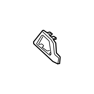 84791-D2CA0-OA1 Hyundai GARNISH-C/PAD,LH Illustration 1 of 1