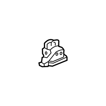 Hyundai 82496-D2000 Adapter-Door Latch,RH 82496-D2000 Hyundai Adapter-Door Latch,RH Illustration 1 of 1
