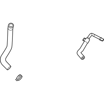 2022 Hyundai Genesis G90 Coolant Reservoir Hose - 25450-B1600