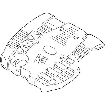 Hyundai Santa Fe Engine Cover - 29240-3E450