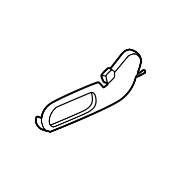 Hyundai 88040-KL100-YFE Front Inner Seat Shield Cover Right Hand 88040-KL100-YFE Hyundai Front Inner Seat Shield Cover Right Hand Illustration 1 of 1