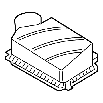 Hyundai 28111-M6800 Air Cleaner Cover 28111-M6800 Hyundai Air Cleaner Cover Illustration 1 of 1