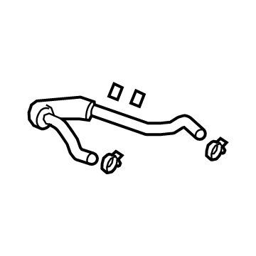 26710-2B780 Hyundai Breather Hose Assembly Illustration 1 of 1