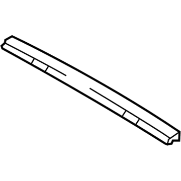 Hyundai 81641-2E000 Sunroof Deflector Assembly 81641-2E000 Hyundai Sunroof Deflector Assembly Illustration 1 of 1