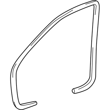 Hyundai Sonata Door Seal - 82110-3S000-RY