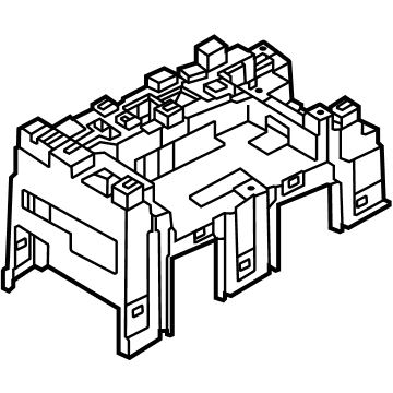 Hyundai 846A3-L0000 Bridge-FR Console Ctr 846A3-L0000 Hyundai Bridge-FR Console Ctr Illustration 1 of 1