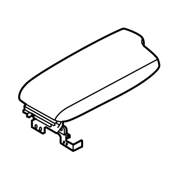 Hyundai 84660-L0000-MMF Console Armrest Assembly 84660-L0000-MMF Hyundai Console Armrest Assembly Illustration 1 of 1