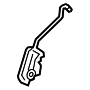 Hyundai 89740-H9000 Latch Assembly-Rear Seat,RH 89740-H9000 Hyundai Latch Assembly-Rear Seat,RH Illustration 1 of 1