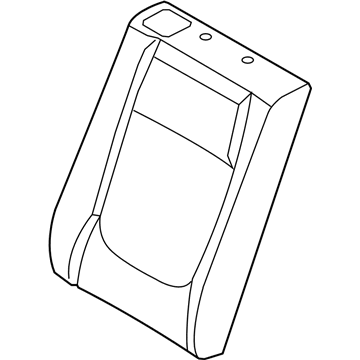 Hyundai 89460-J0020-PGC Right Rear Seat Cushion Covering 89460-J0020-PGC Hyundai Right Rear Seat Cushion Covering Illustration 1 of 1