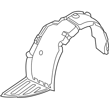 Hyundai Azera Wheelhouse - 86812-3V000