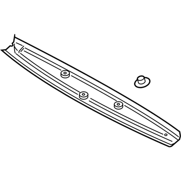 81720-S8000-NNB Hyundai Trim Assembly-Tail Gate UPR Illustration 1 of 1
