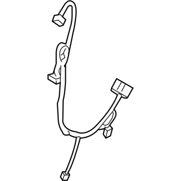 Hyundai 89675-D2760 Wiring Harness-RR Seat,RH 89675-D2760 Hyundai Wiring Harness-RR Seat,RH Illustration 1 of 1