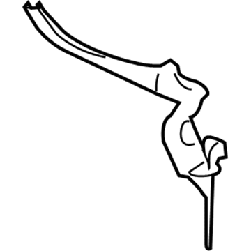 71550-2Y000 Hyundai Extension Assembly-Quarter Outer Rear LH Illustration 1 of 1