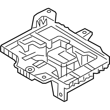 37150-2W000 Hyundai Battery Tray Assembly Illustration 1 of 1