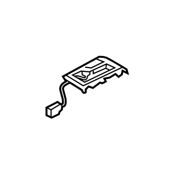 84654-D3010 Hyundai Indicator Cover Assembly-Shift Lever Illustration 1 of 1