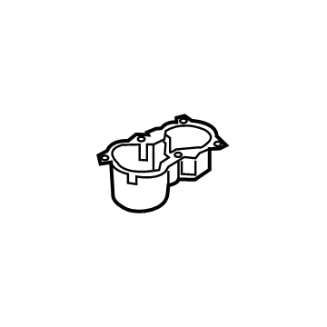 Hyundai 84670-D3020-4X Cup Holder Assembly 84670-D3020-4X Hyundai Cup Holder Assembly Illustration 1 of 1