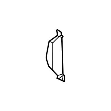 Hyundai 84780-PI000-NNB Cover Assembly-C/Pad Main Side Left Hand 84780-PI000-NNB Hyundai Cover Assembly-C/Pad Main Side Left Hand Illustration 1 of 1
