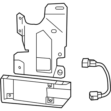 95820-J9000 Hyundai Unit Assembly-BCW,RH Illustration 1 of 1